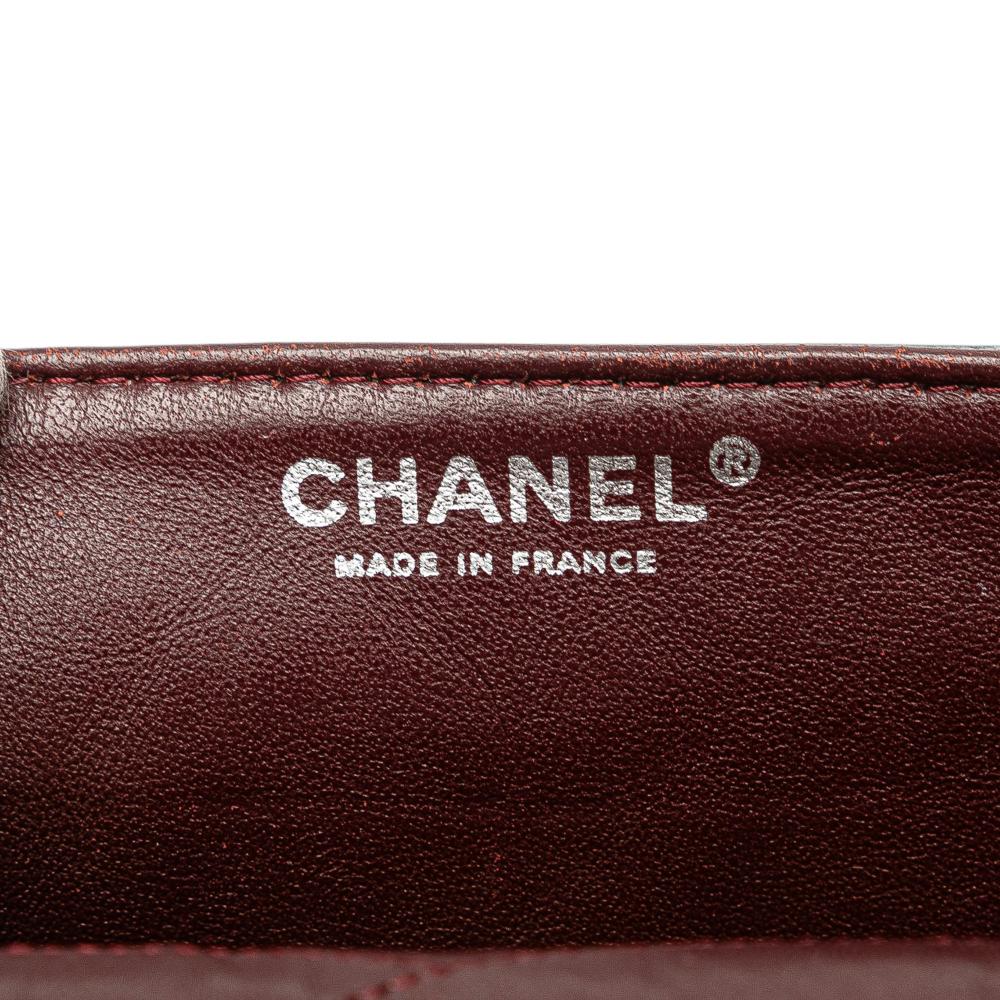 Chanel B Chanel Gray Calf Leather 50th Anniversary Reissue 2.55 Aged skin Double Flap 227 France
