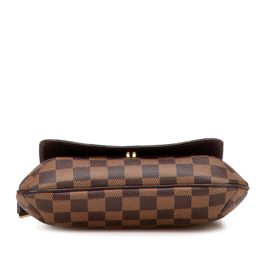 Louis Vuitton B Louis Vuitton Brown Damier Canvas Canvas Damier Ebene Musette Salsa Long Strap Spain
