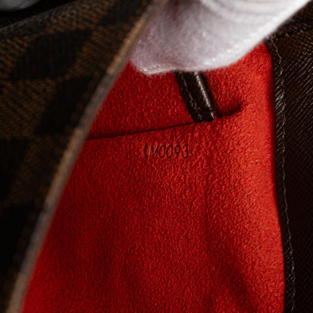 Louis Vuitton B Louis Vuitton Brown Damier Canvas Canvas Damier Ebene Musette Salsa Long Strap Spain