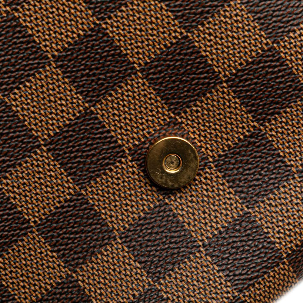 Louis Vuitton B Louis Vuitton Brown Damier Canvas Canvas Damier Ebene Musette Salsa Long Strap Spain