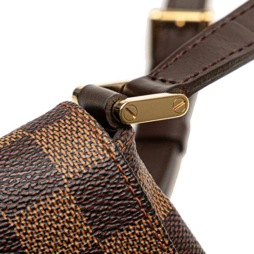 Louis Vuitton B Louis Vuitton Brown Damier Canvas Canvas Damier Ebene Musette Salsa Long Strap Spain
