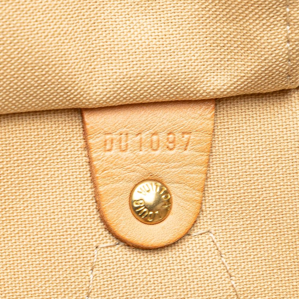 Louis Vuitton B Louis Vuitton White Damier Canvas Canvas Damier Azur Speedy 30 France