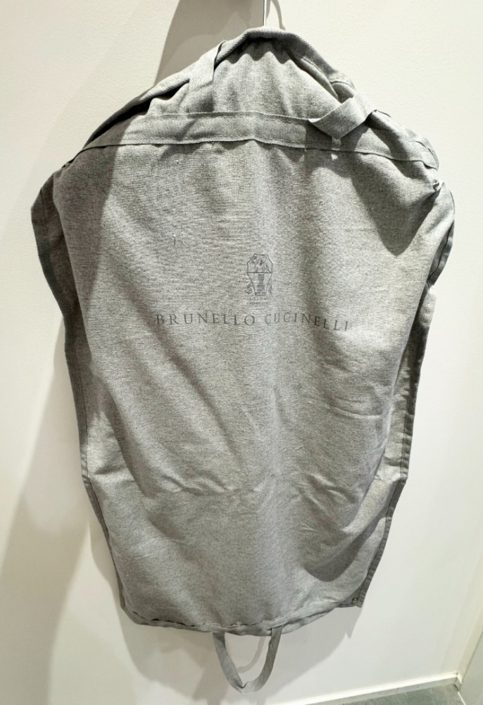 Brunello Cucinelli Gilet matelassé en lin et duvet