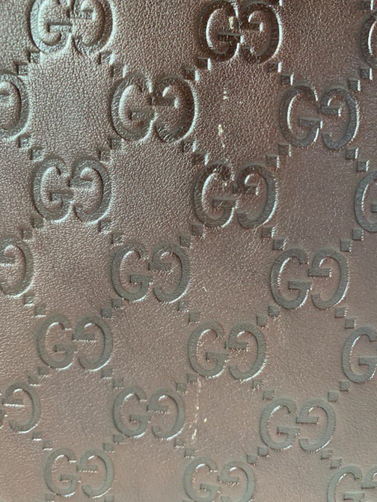 Gucci Einkaufstasche GG aus Leder