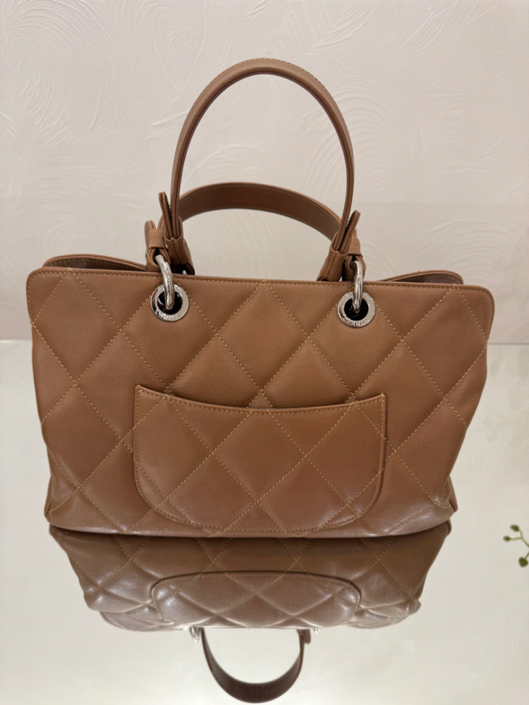 Chanel Timeless CC Soft Zip Tote Quilted Caviar
