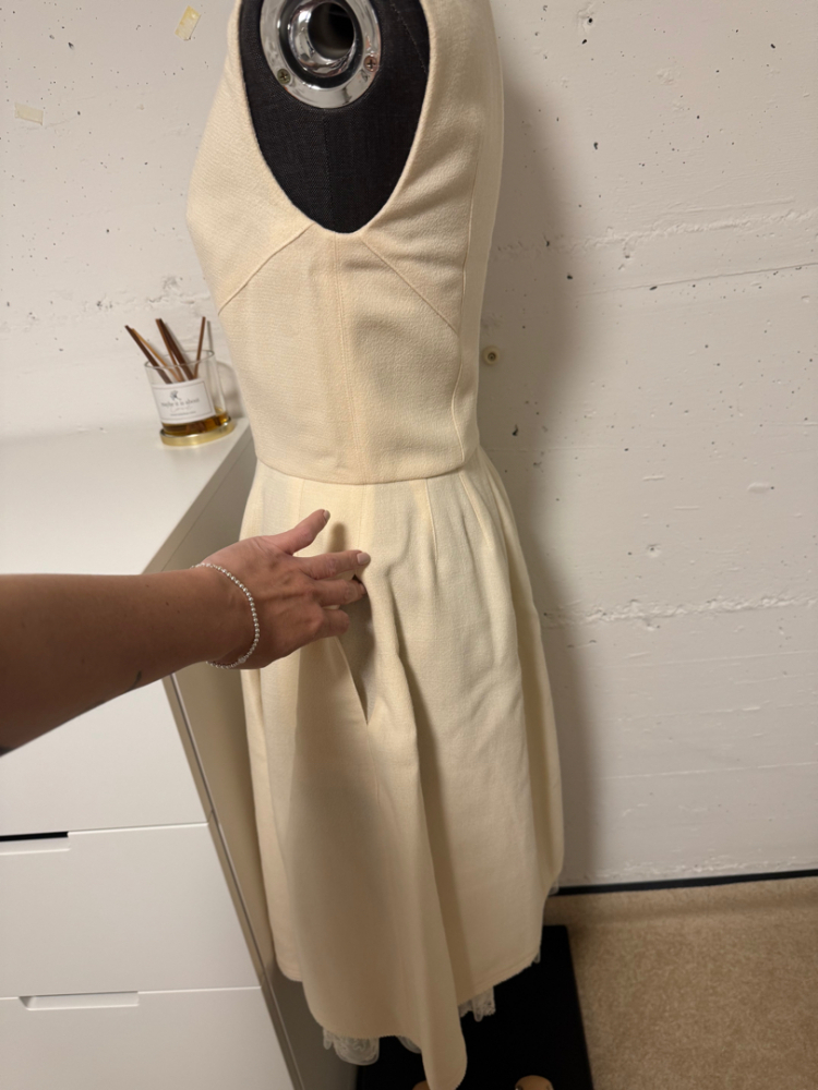 Ermanno Scervino Ivory dress