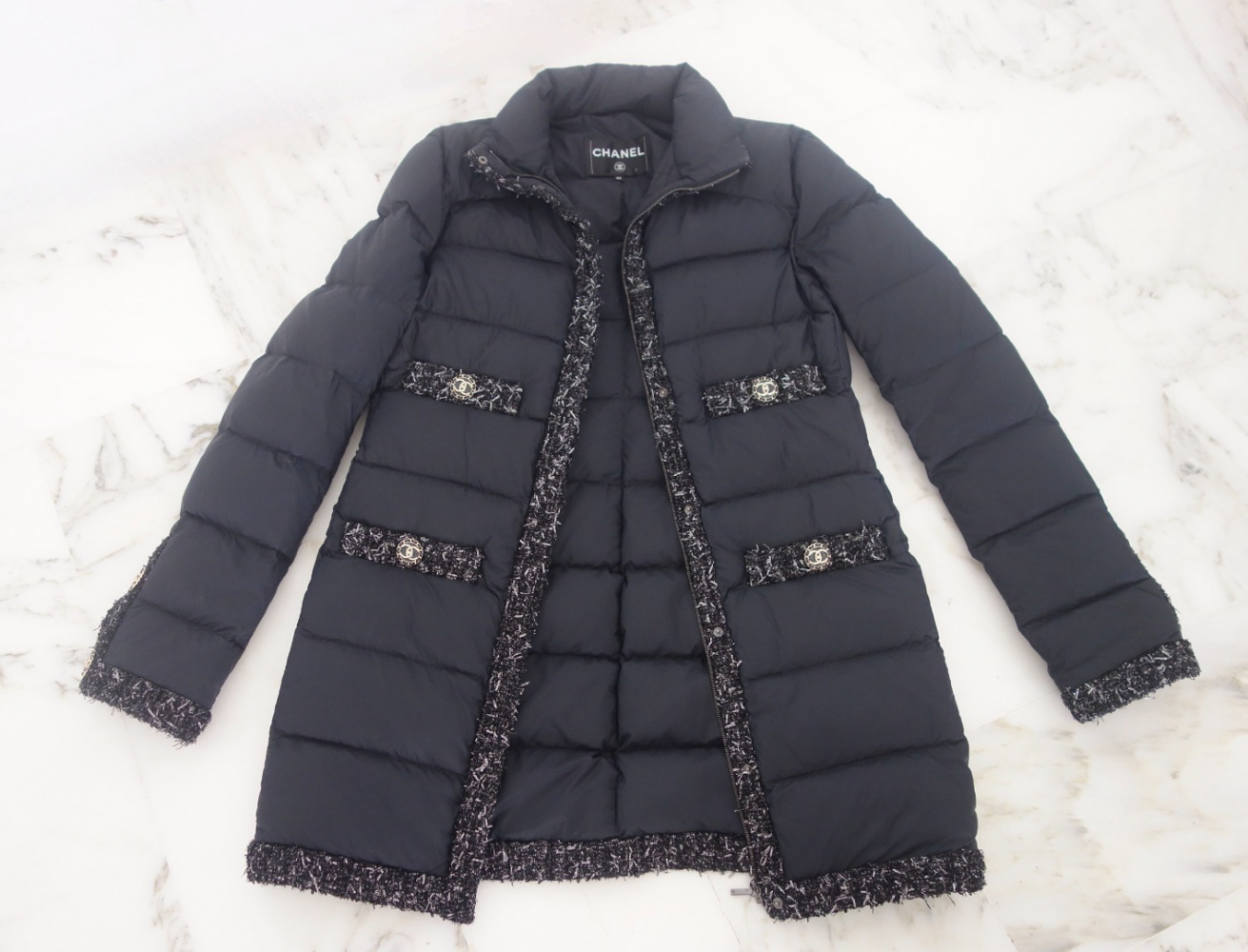 Chanel XS down jacket