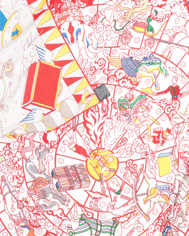 Hermès 140 Cashmere Silk Scarf