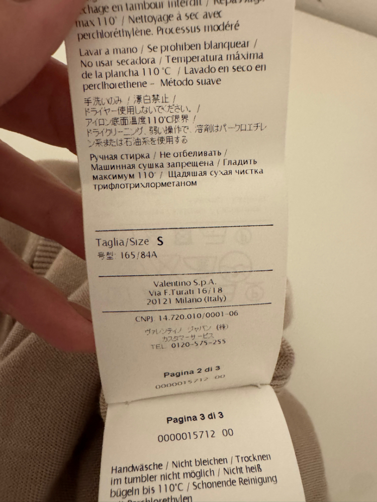 Valentino Strickjacke