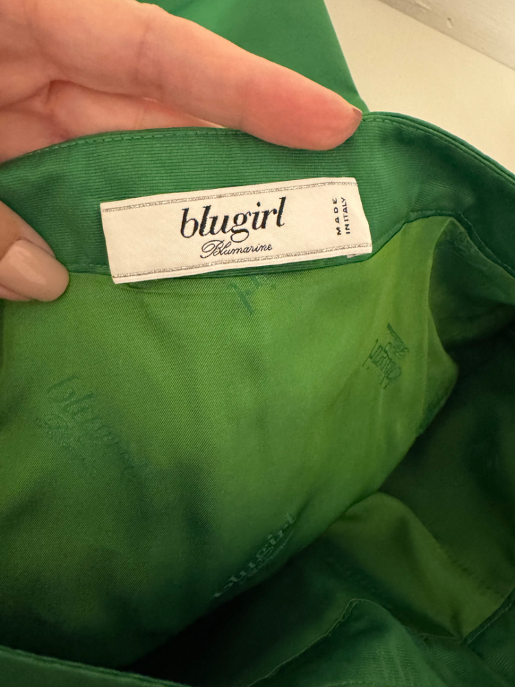 Blumarine Ensemble jupe et cardigan avec ceinture en cadeau