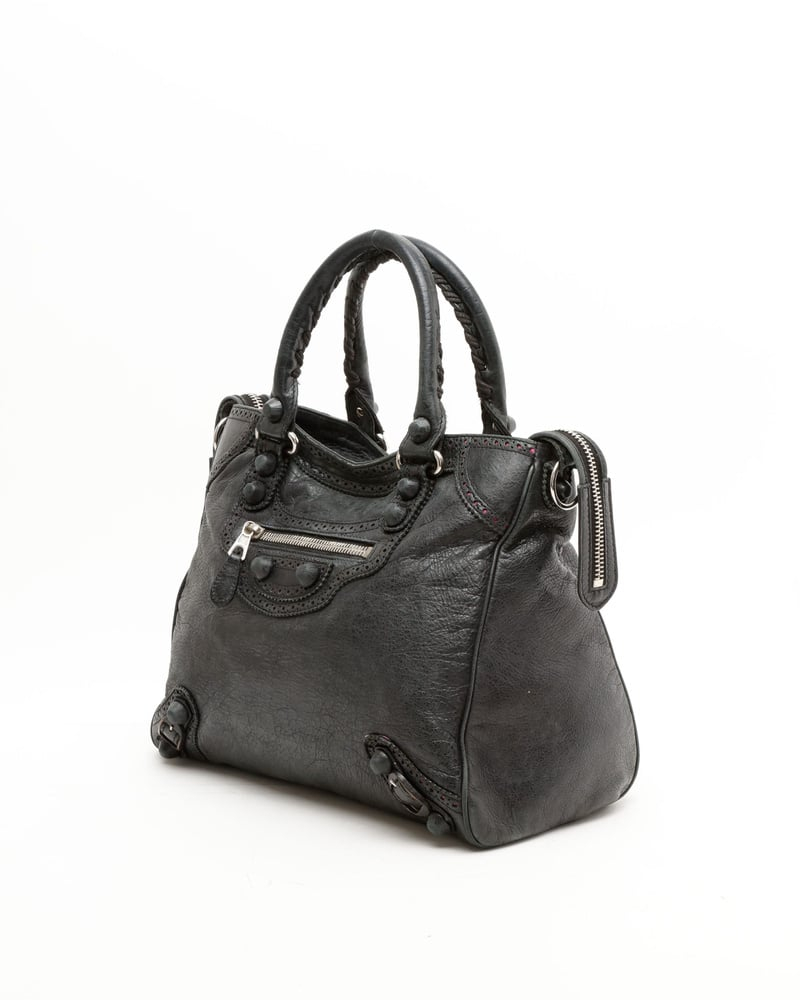 Balenciaga Velo Giant Covered Brogues Bag