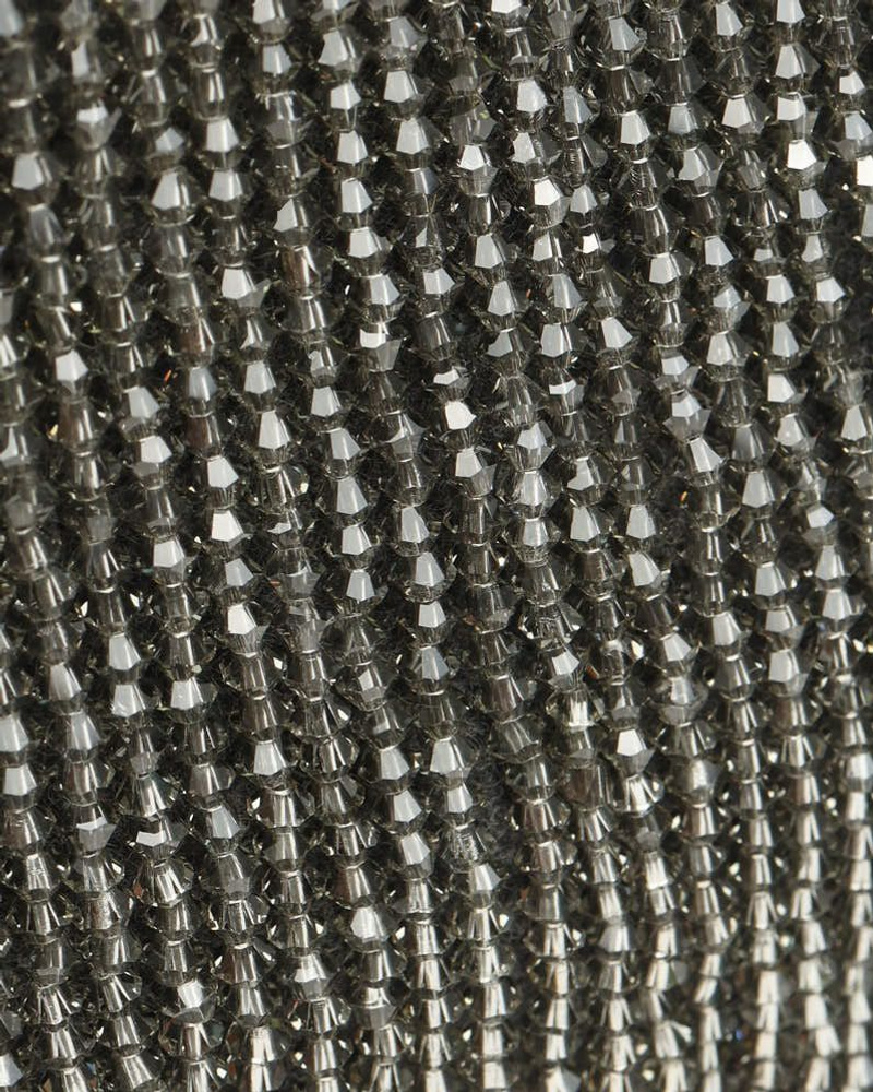 Fendi Small Flannel Bead Peekaboo ISeeU Chain Bag