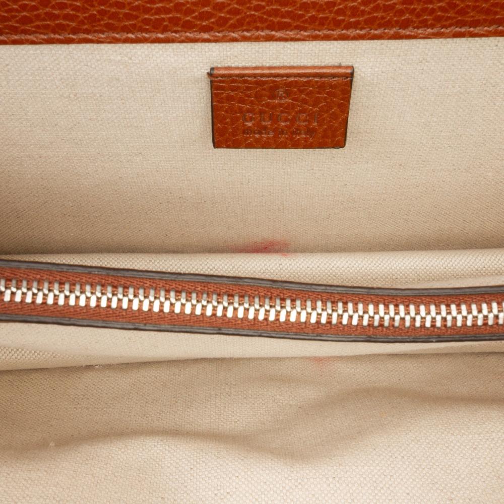 Gucci AB Gucci Blue Navy Denim Fabric Small GG Dionysus Shoulder Bag Italy