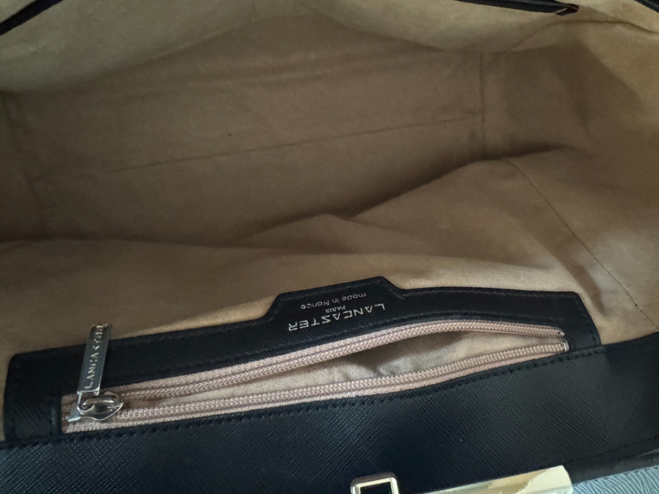 Lancaster Paris Sac cabas Lancaster Saffiani