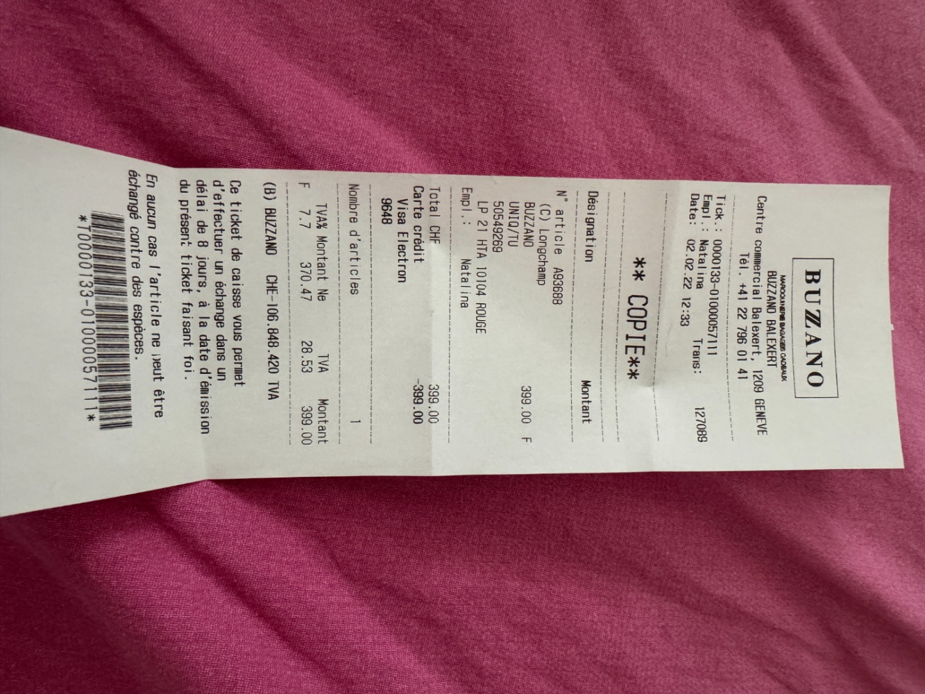 Longchamp Handtasche M Longchamp Mailbox