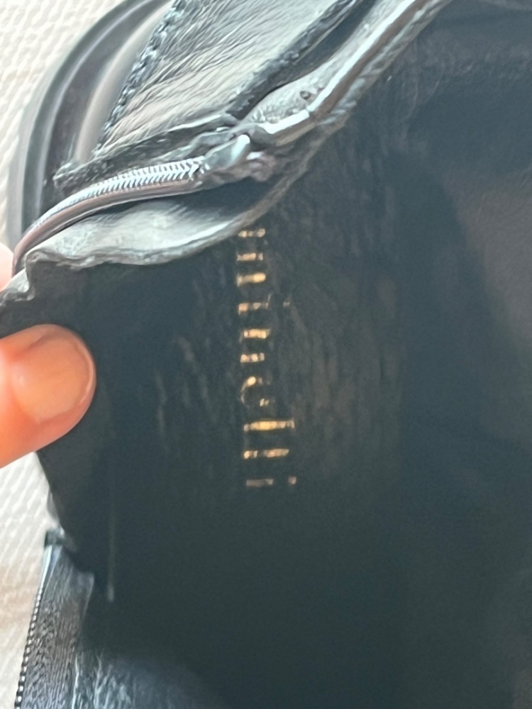 Minelli Gold buckle boots