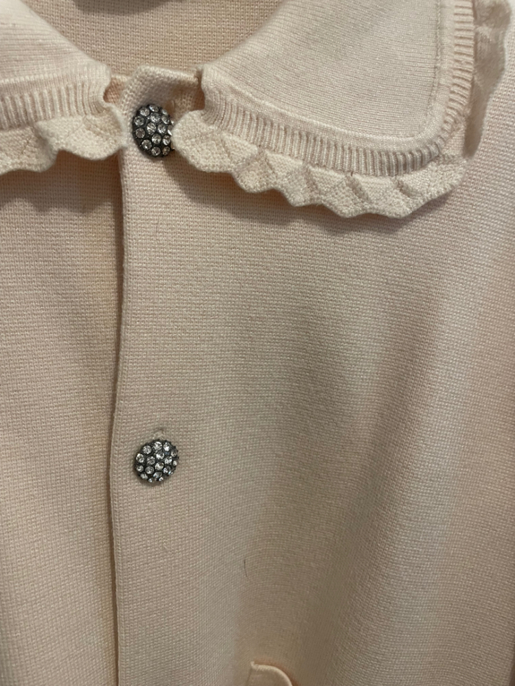 Tara Jarmon Strickjacke mit Schmuckknöpfen