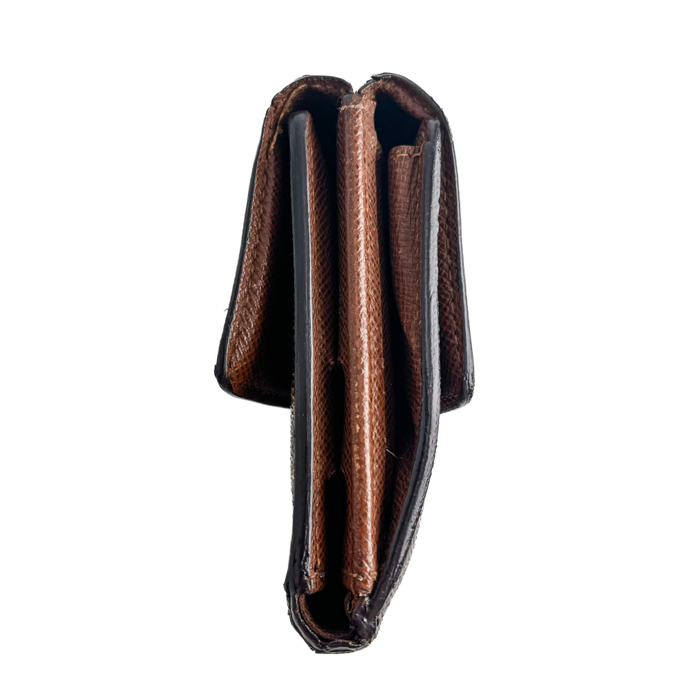 Louis Vuitton Vintage Canvas Folding Wallet Monogram