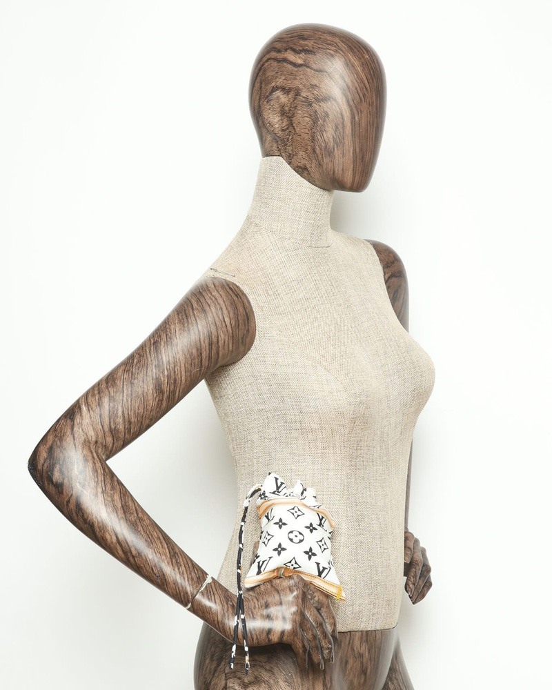 Louis Vuitton Silk Drawstring Pouch