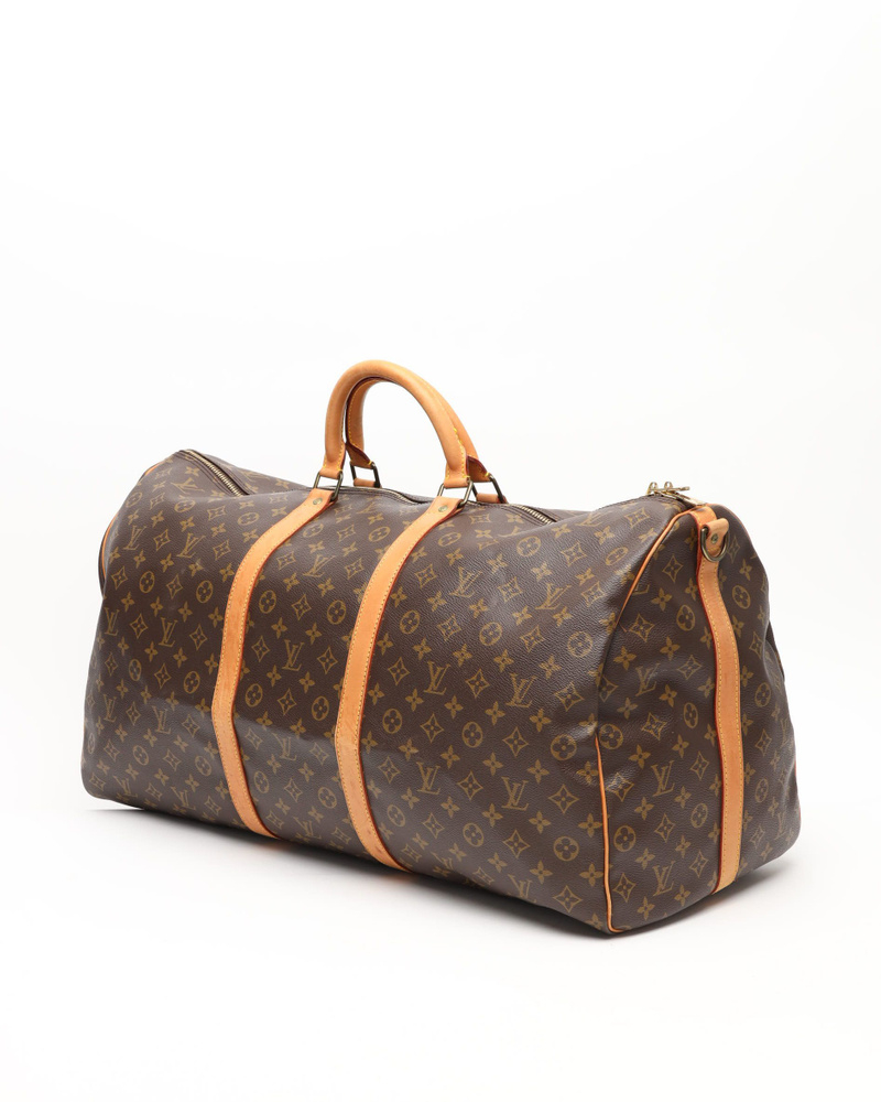 Louis Vuitton Monogram Keepall Bandoulière 60 Weekend Bag
