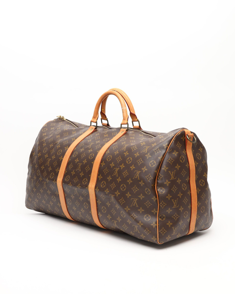 Louis Vuitton Monogram Keepall Bandoulière 60 Weekend Bag