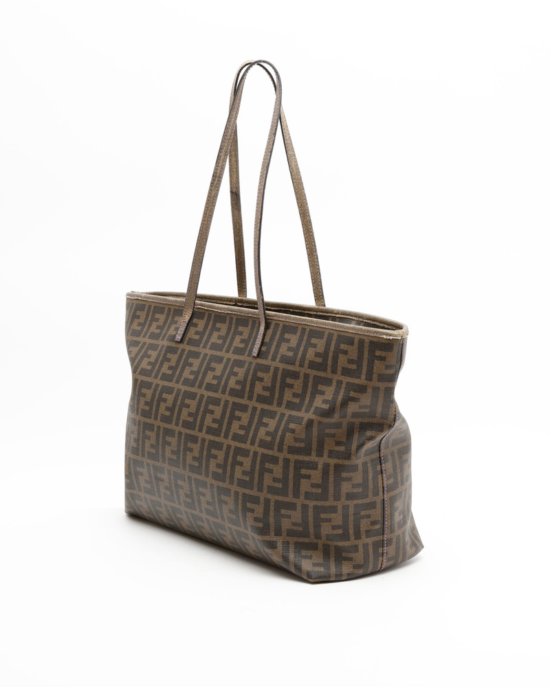 Fendi Zucca Roll Tote Bag