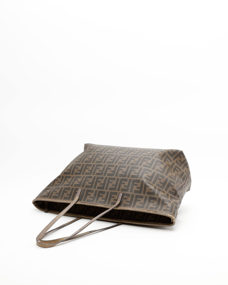 Fendi Zucca Roll Tote Bag