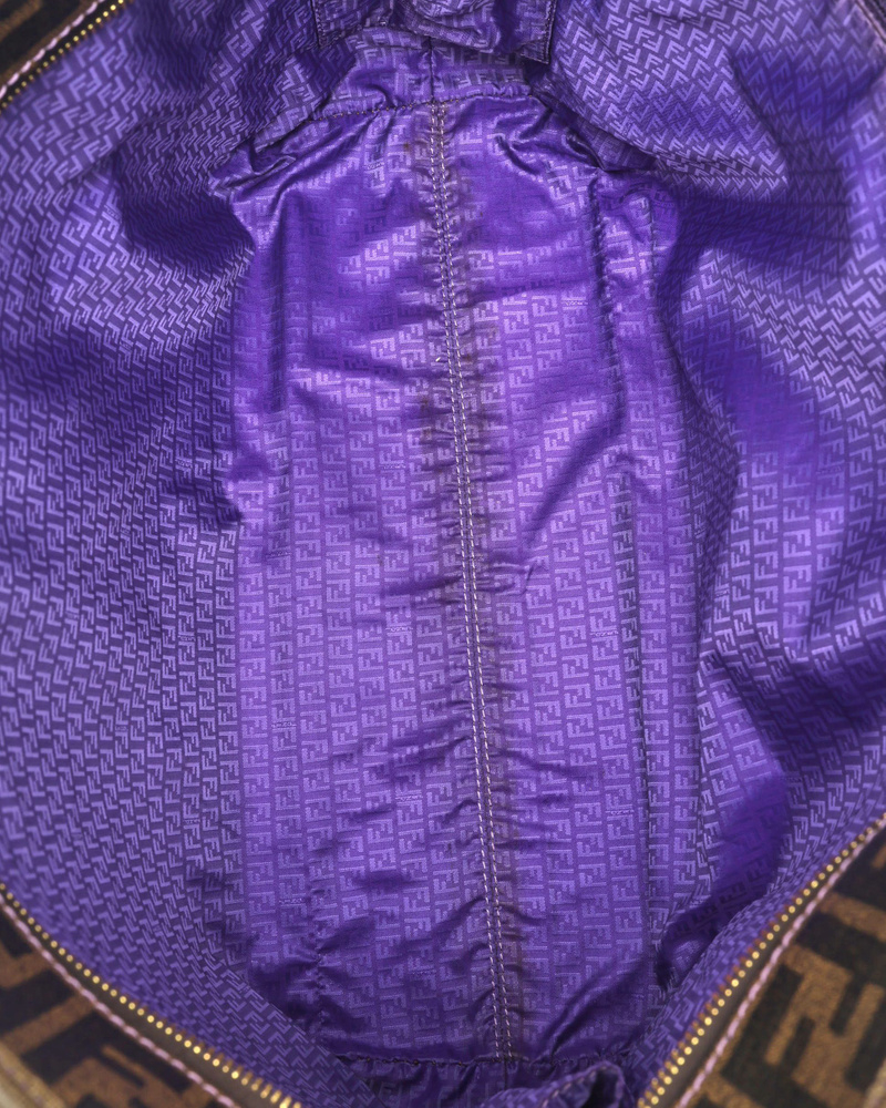 Fendi Zucca Roll Tote Bag