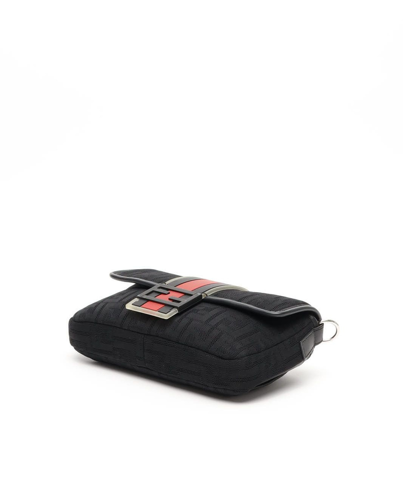 Fendi Zucca Baguette Bum/Crossbody Bag