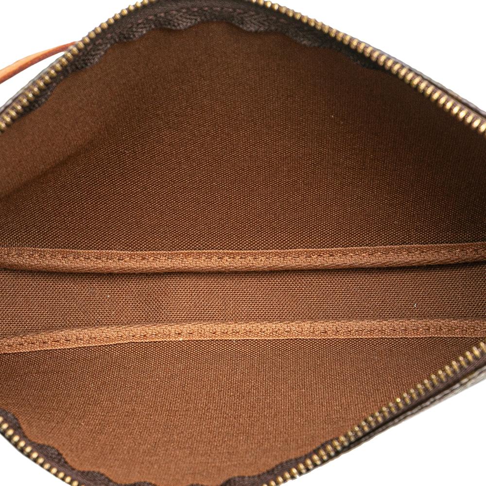 Louis Vuitton B Louis Vuitton Brown Monogram Canvas Fabric Monogram Pochette Accessoires France