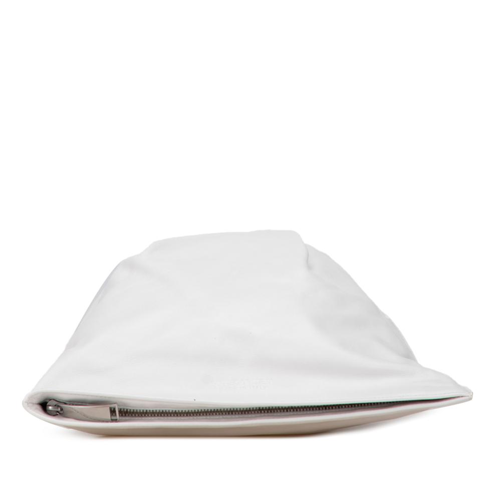 Bottega Veneta AB Bottega Veneta White Nappa Leather Leather Nappa BV Twist Handbag Italy