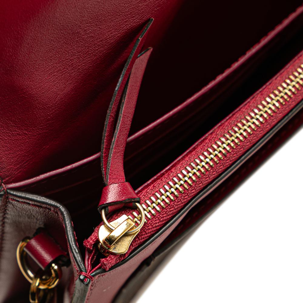 Louis Vuitton B Louis Vuitton Brown Monogram Canvas Canvas Monogram Flore Wallet On Chain France