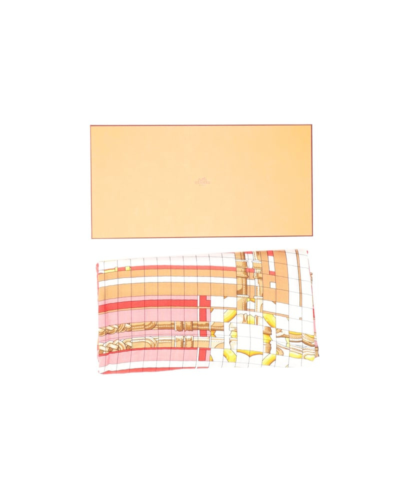 Hermès 130 Cashmere Silk Scarf
