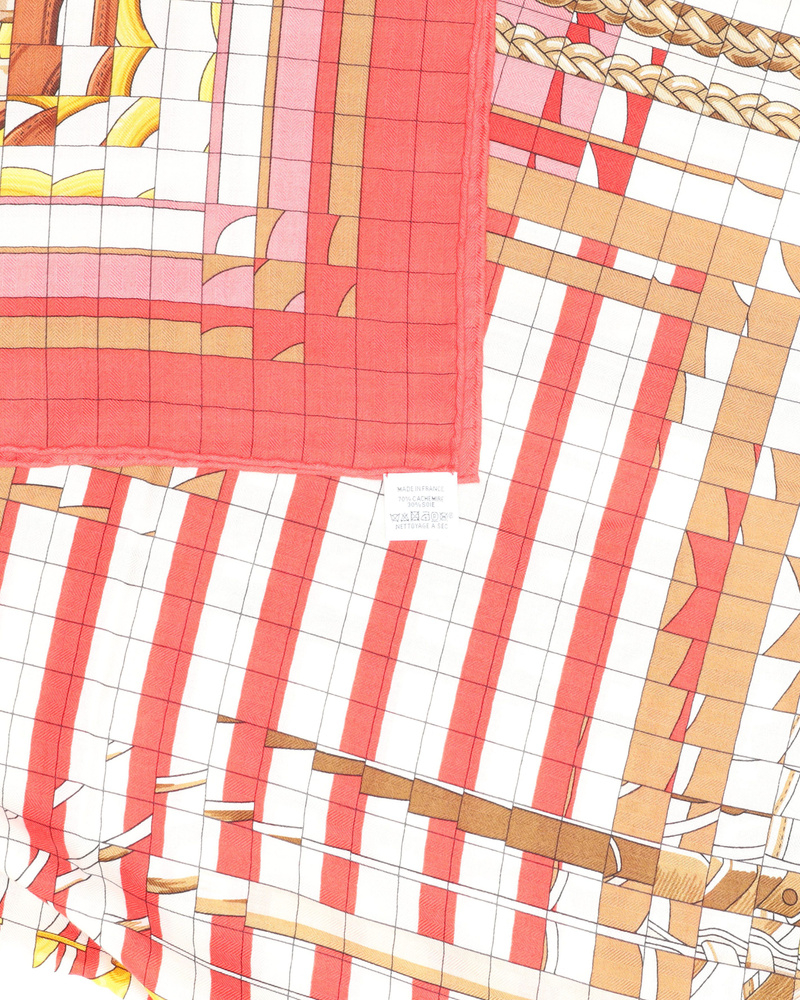 Hermès 130 Cashmere Silk Scarf