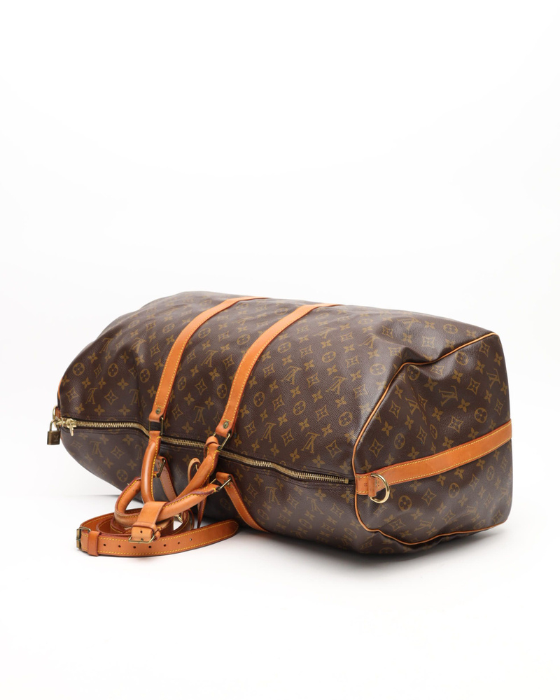 Louis Vuitton Monogram Keepall Bandoulière 60 Weekend Bag