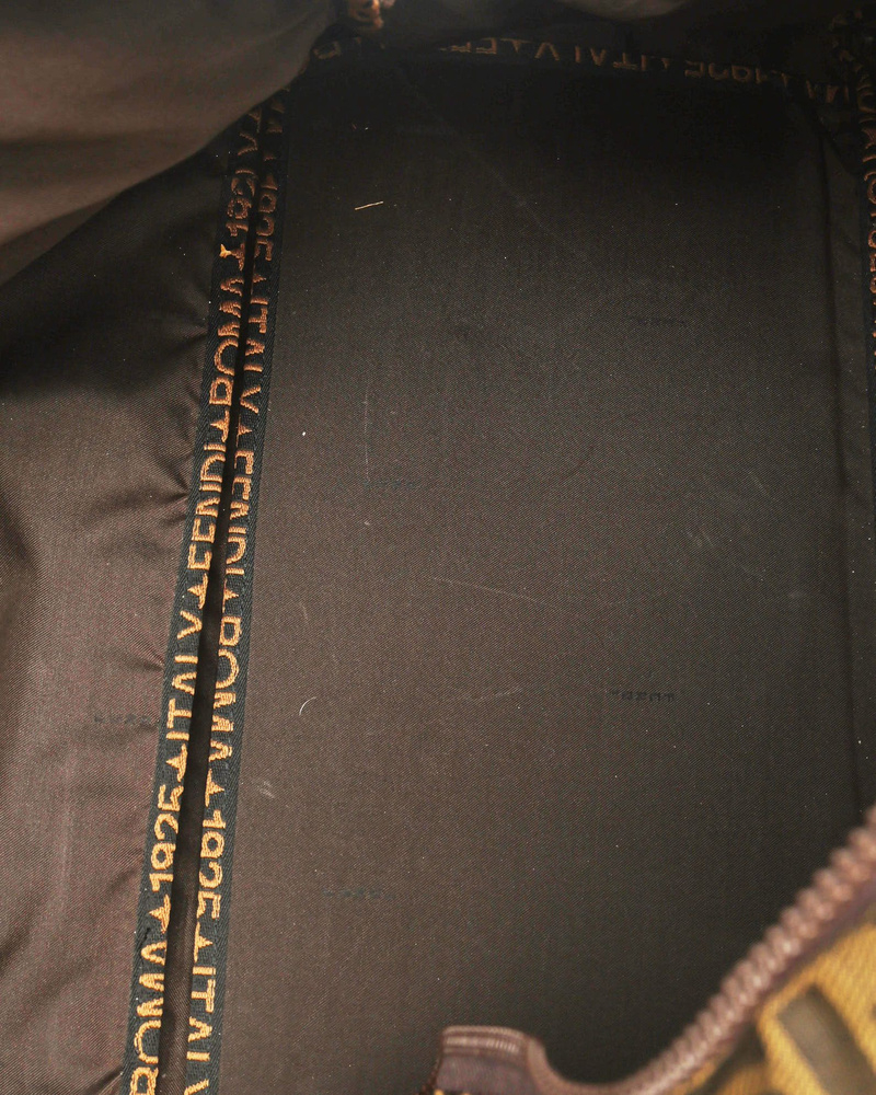 Fendi Zucca Boston Bag