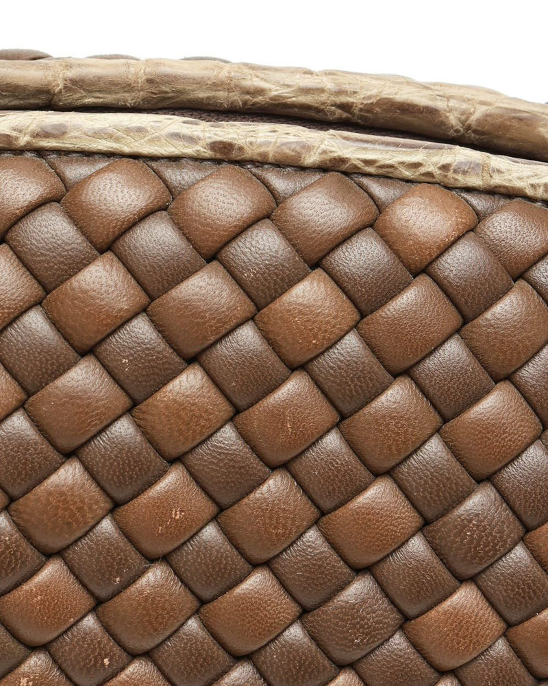 Bottega Veneta Intrecciato Top Handle Bag