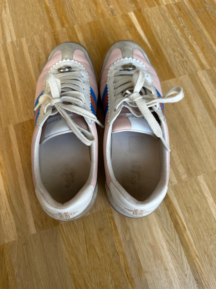 Gucci Ace trainer with web