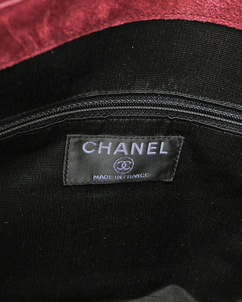 Chanel CC Fur Tote Bag