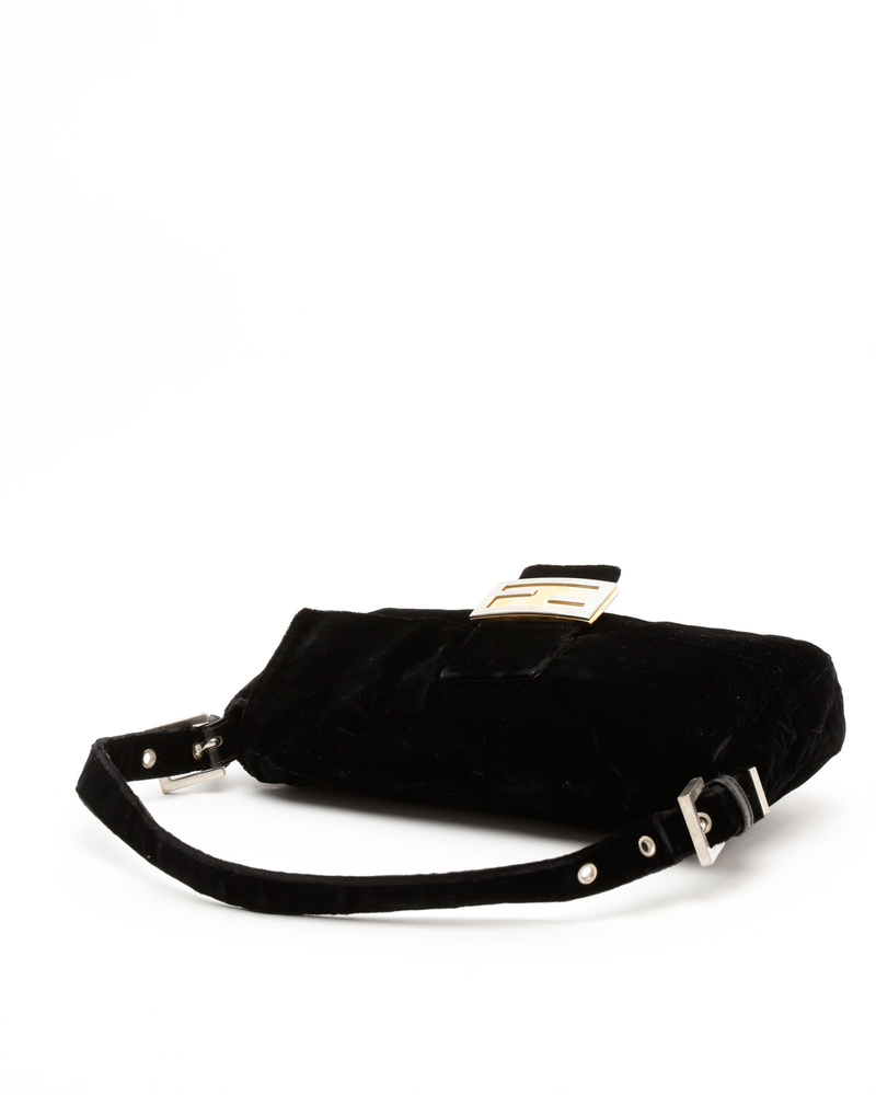 Fendi Velvet Baguette Bag