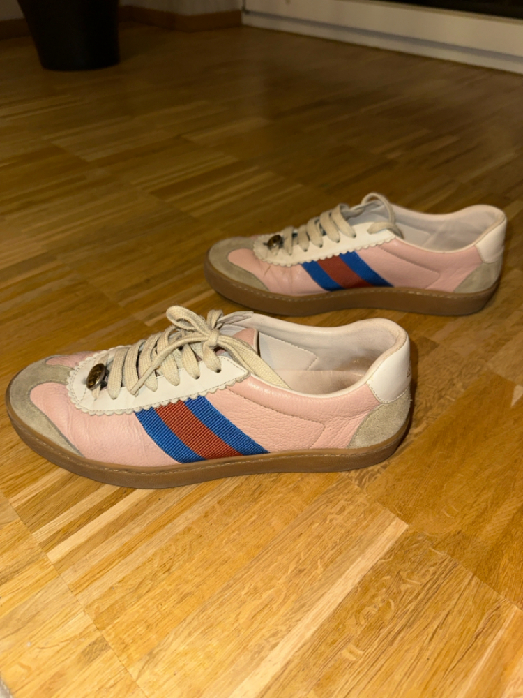 Gucci Ace trainer with web