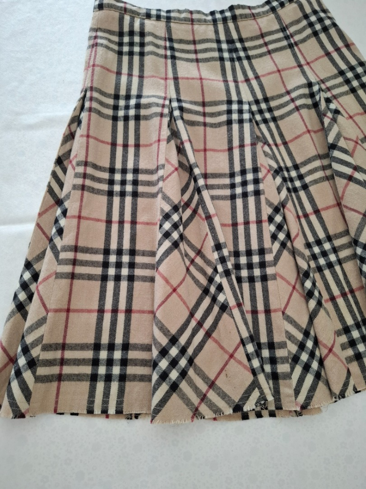Burberry jupe à carreaux classiques