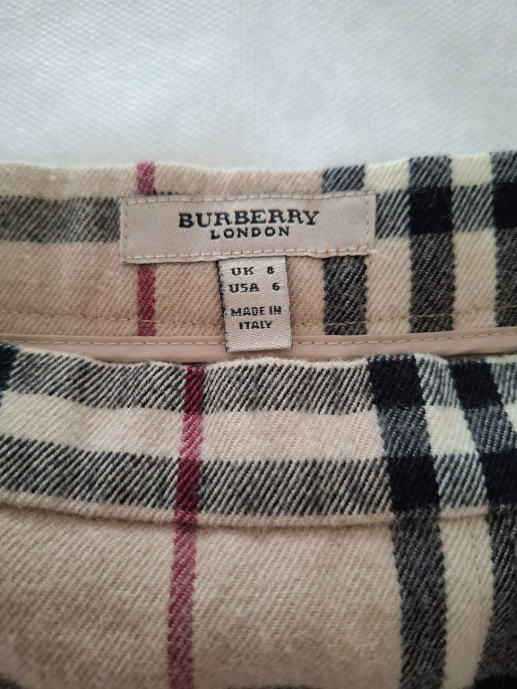 Burberry jupe à carreaux classiques