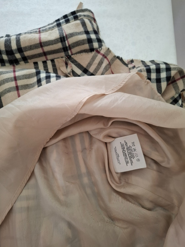 Burberry jupe à carreaux classiques