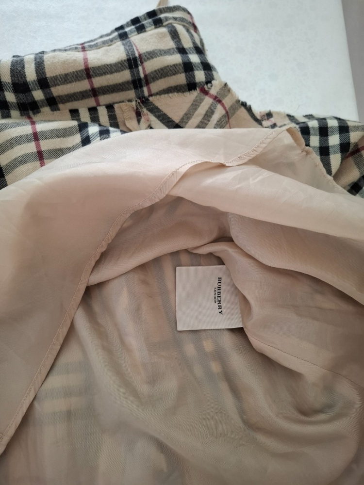 Burberry jupe à carreaux classiques