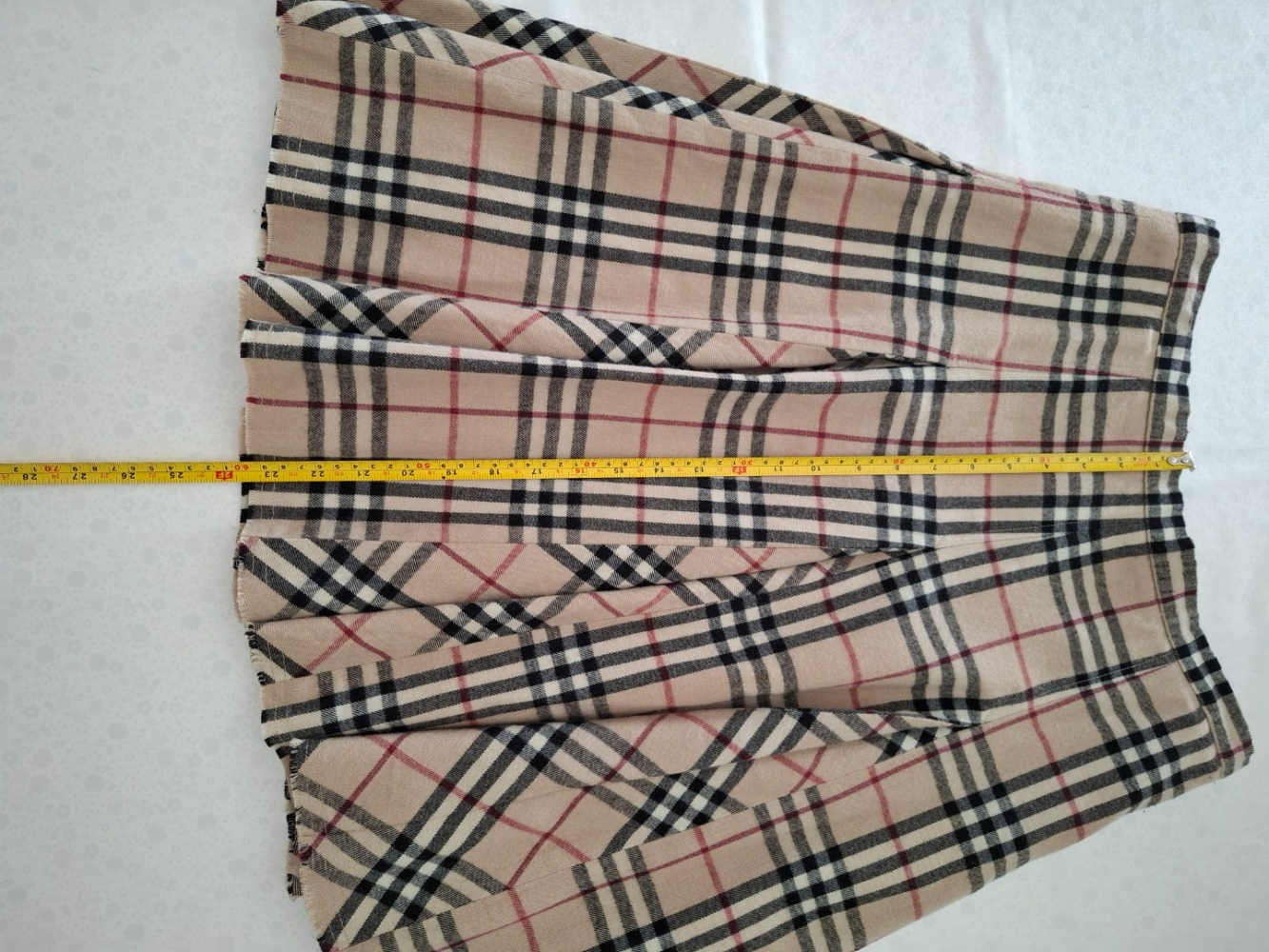 Burberry jupe à carreaux classiques