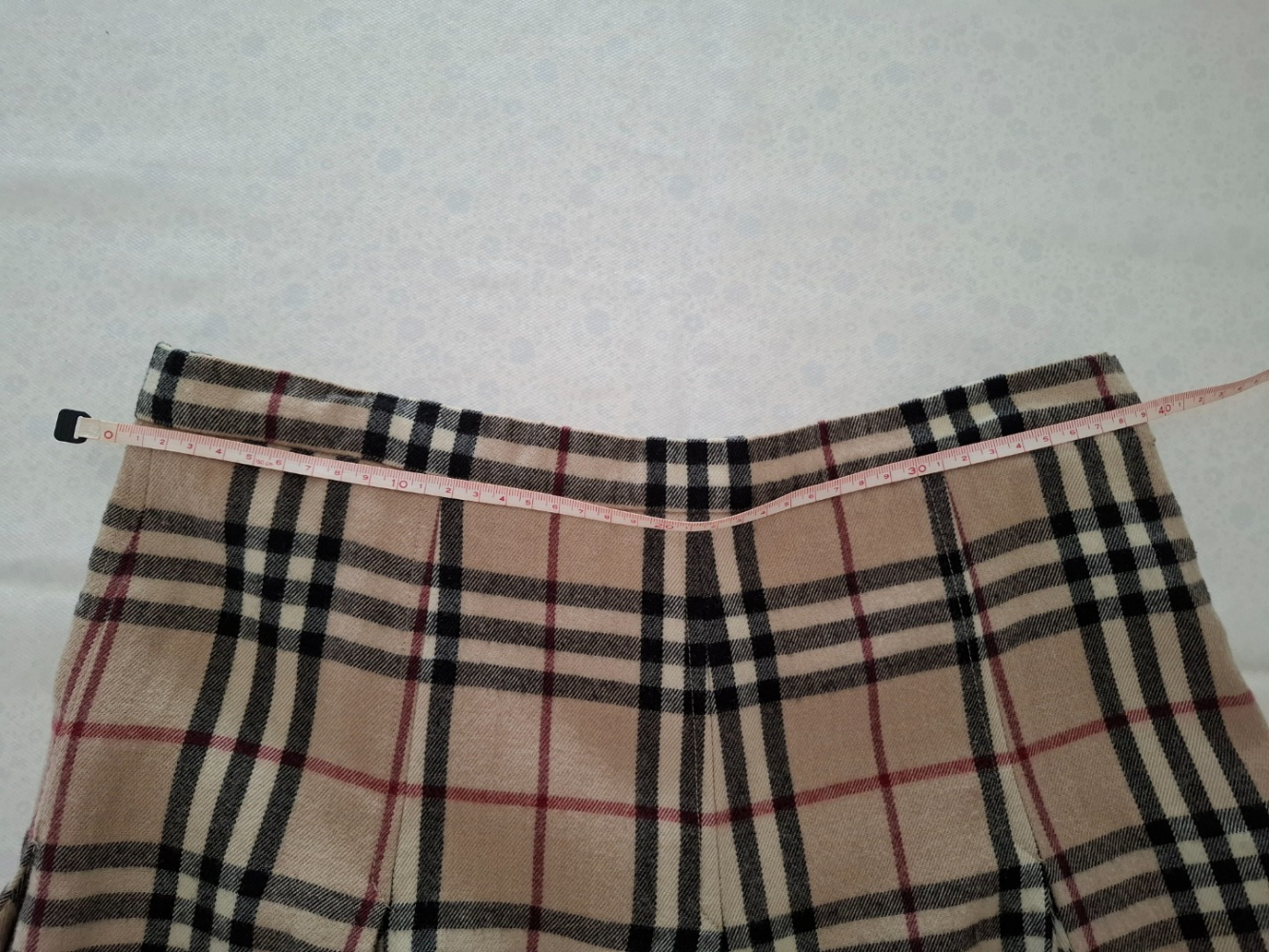 Burberry jupe à carreaux classiques