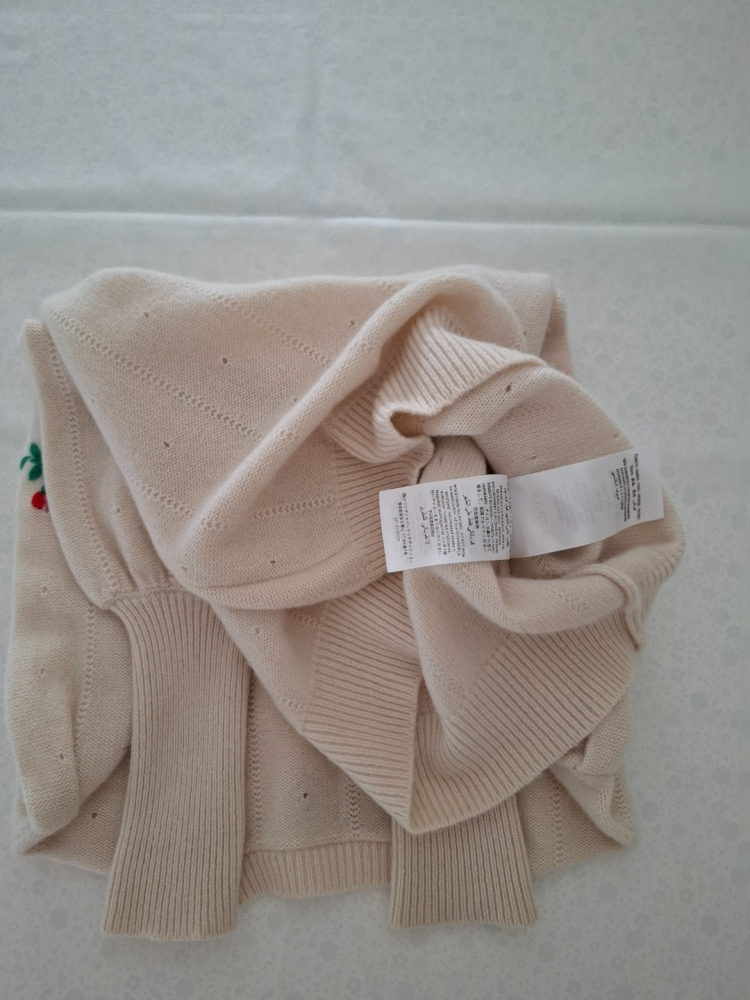 Gucci Luxuriöser Pullover aus bestickter Wolle
