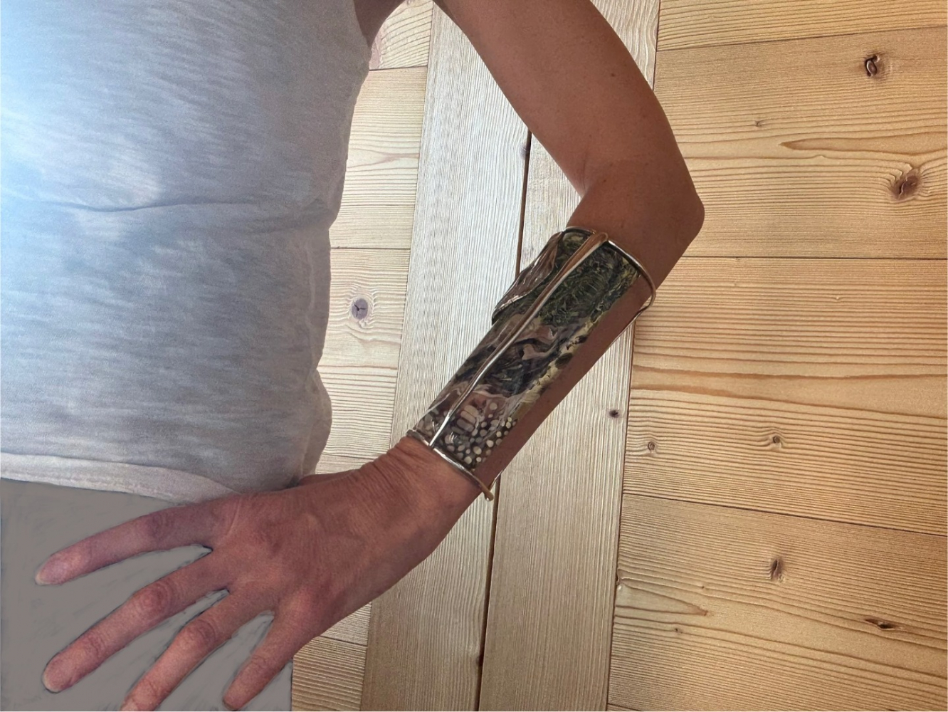 Alexis Bittar Runway avant-garde bracelet!