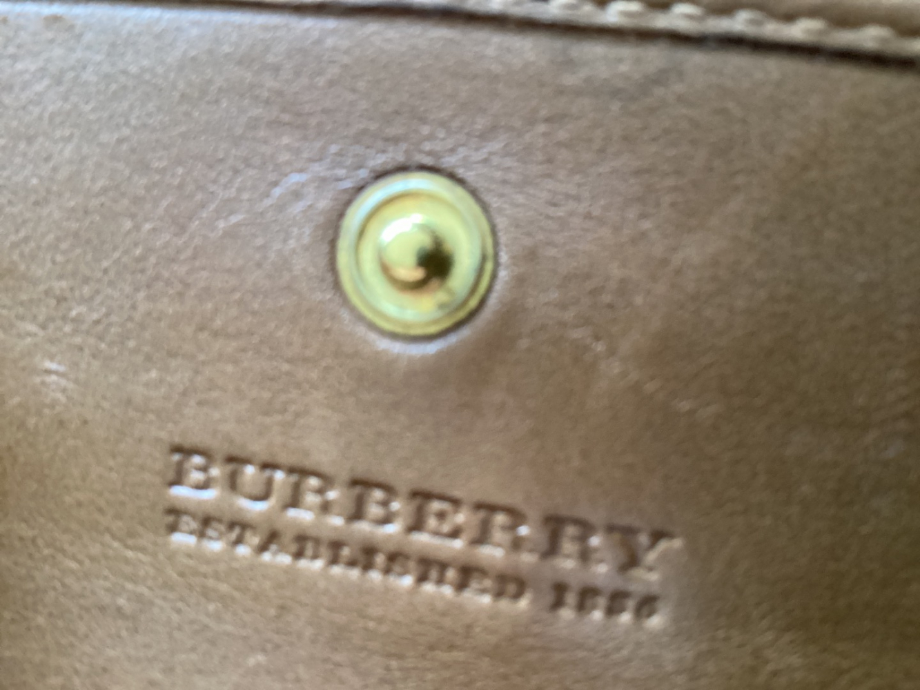 Burberry Petit porte-monnaie